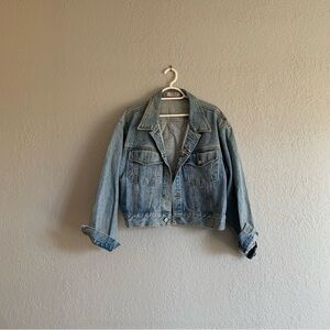 1980s Vintage Cropped Denim Jacket (very Rock n’ Roll)